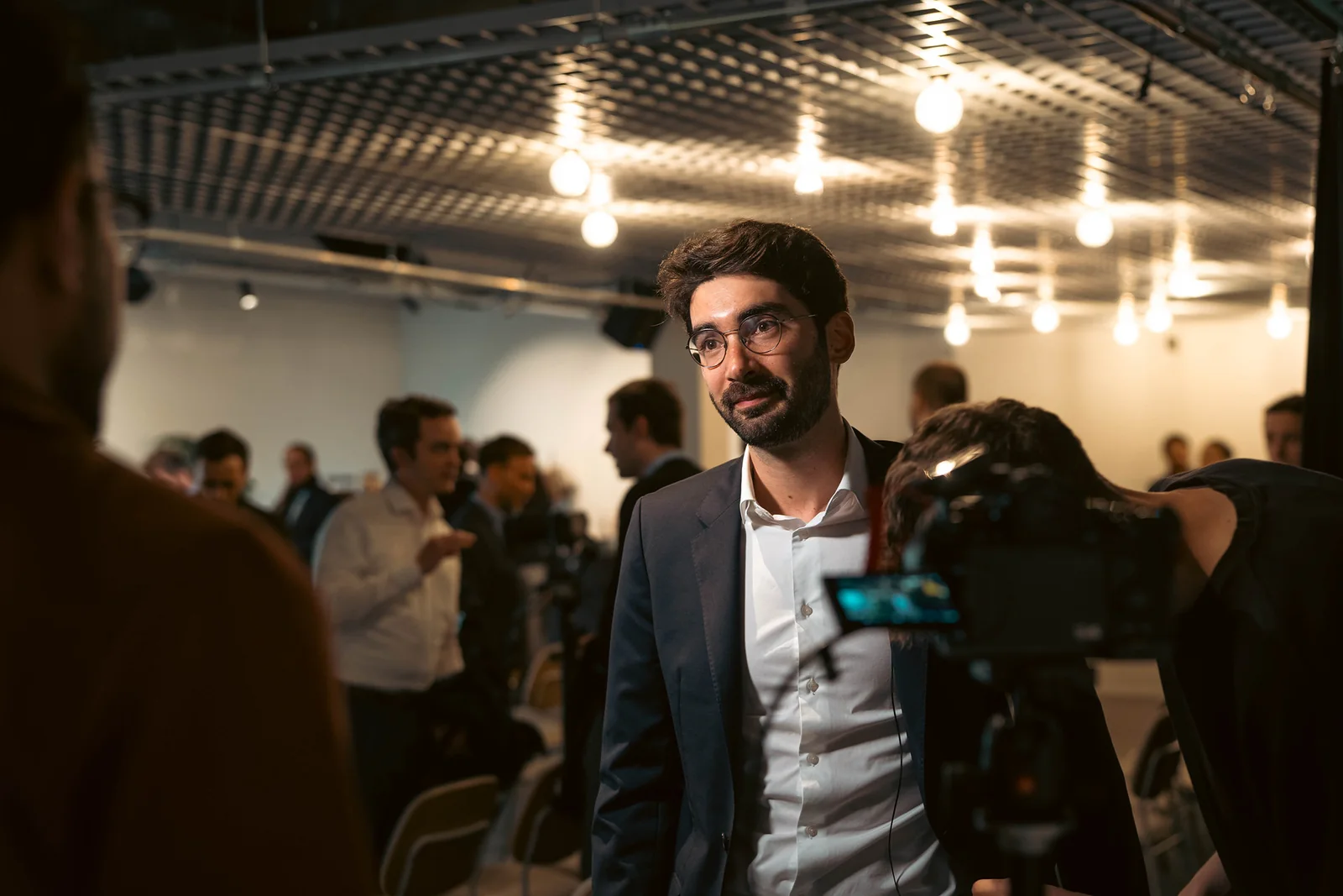 A guest during one of the sessions